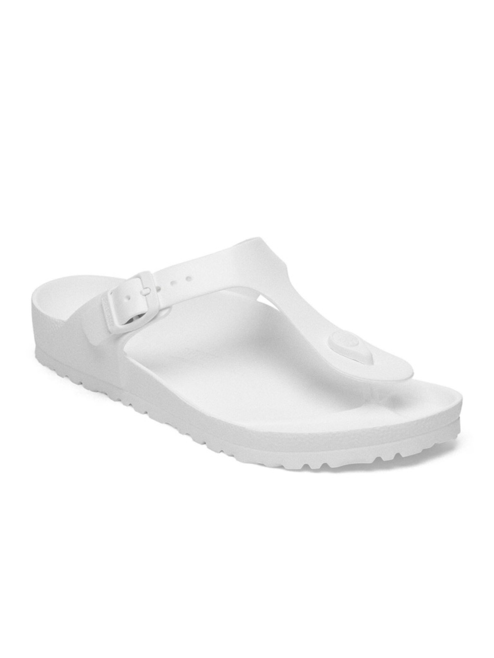 Birkenstock EVA Gizeh Minimal White Sandal Size 37
